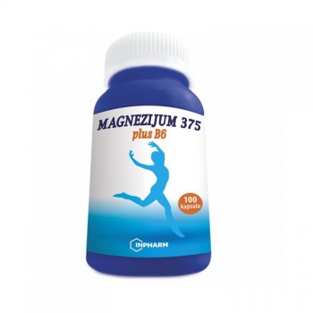 MAGNEZIJUM 375 + B6 kapsule, 100kom