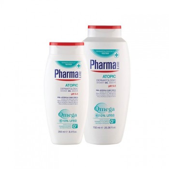 PHARMALINE ATOPIC pH 5.5 gel za tuširanje sa 10% ureom, 250ml 