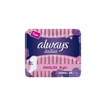 ALWAYS SINGLE WRAP dnevni ulošci, 20kom ALWAYS SINGLE WRAP dnevni ulošci, 20kom