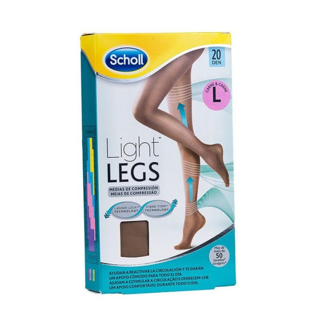 SCHOLL LIGHT LEGS 20DEN bež čarape, veličina L SCHOLL LIGHT LEGS 20DEN bež čarape, veličina L