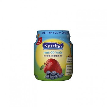 NUTRINO JABUKA I BOROVNICA kaša, 125g NUTRINO JABUKA I BOROVNICA kaša, 125g