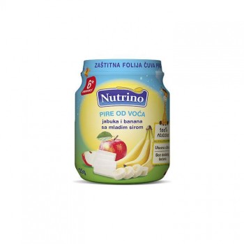 NUTRINO JABUKA + BANANA + MLADI SIR kaša, 125g
