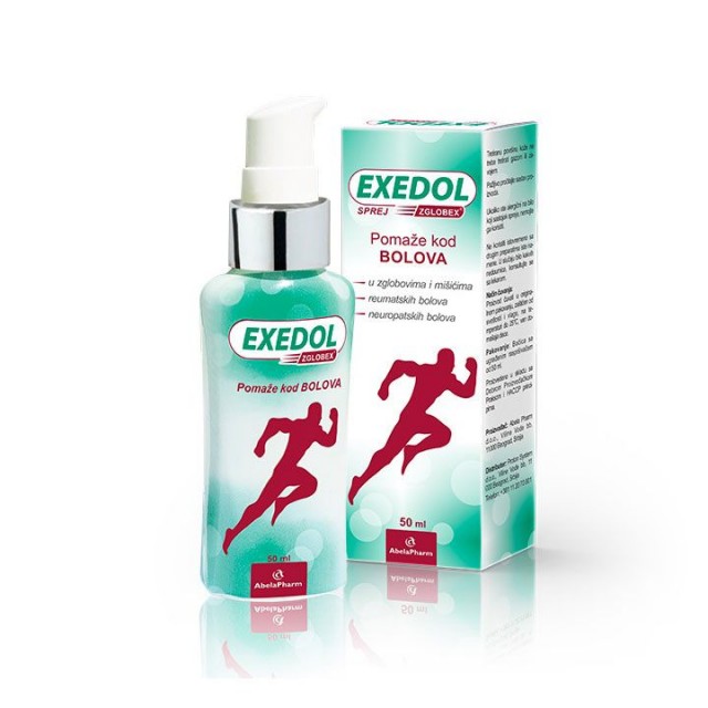 EXEDOL ZGLOBEX sprej, 50ml EXEDOL ZGLOBEX sprej, 50ml