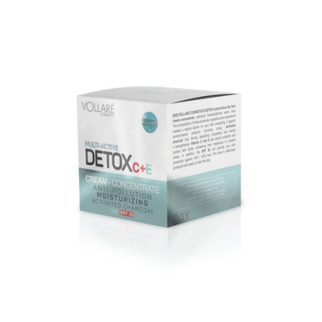VOLLARE DETOX dnevna krema, 50ml