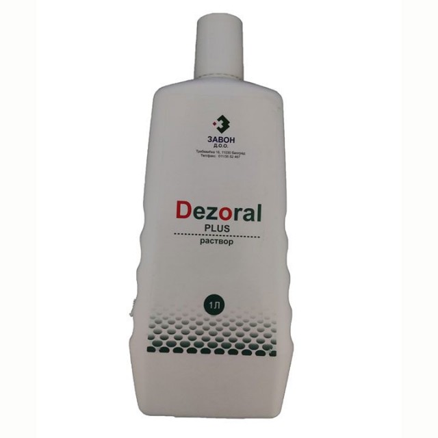 ZAVON DEZORAL PLUS rastvor, 1L