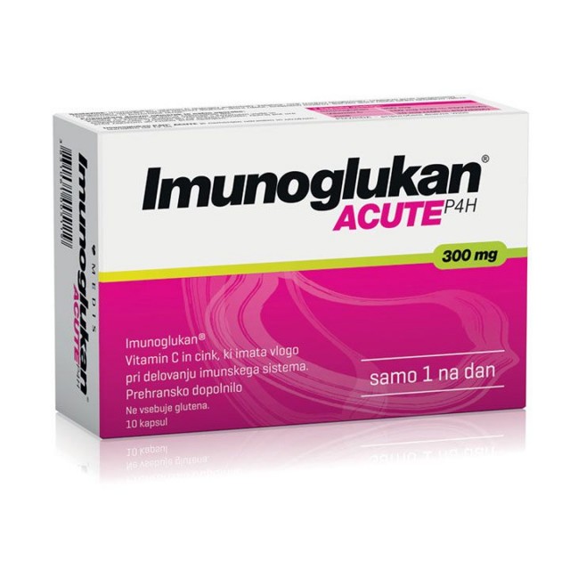 IMUNOGLUKAN P4H ACUTE kapsule, 5kom IMUNOGLUKAN P4H ACUTE kapsule, 5kom