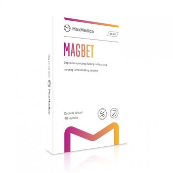 MAXMEDICA MAGBET kapsule, 40kom