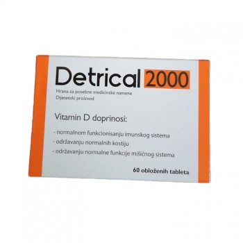 DETRICAL 2000 IJ tablete, 60kom DETRICAL 2000 IJ tablete, 60kom
