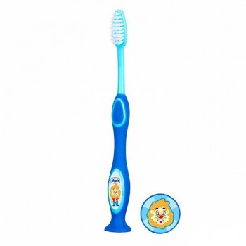 CHICCO plava četkica za zube, 3-6god CHICCO plava četkica za zube, 3-6god