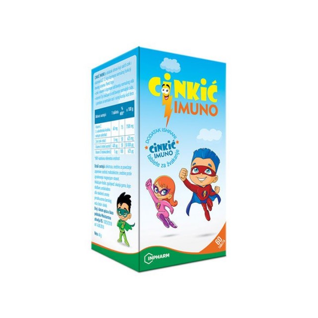 CINKIĆ IMUNO tablete za žvakanje, 60kom