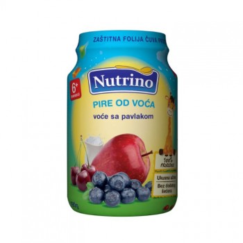 NUTRINO pire od voća i pavlake 190g NUTRINO pire od voća i pavlake 190g