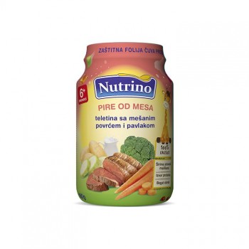 NUTRINO TELETINA POVRĆE I PAVLAKA pire, 190g