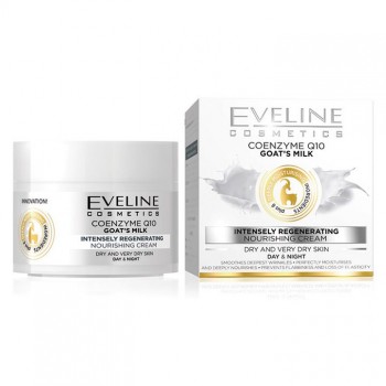 EVELINE COENZYME Q10 + GOATS MILK krema, 50ml EVELINE COENZYME Q10 + GOATS MILK krema, 50ml