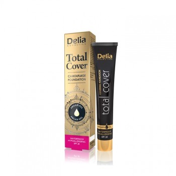 DELIA TOTAL COVER puder, 25ml DELIA TOTAL COVER puder, 25ml