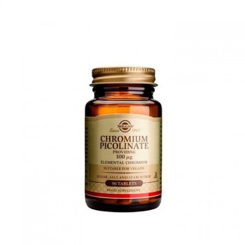 SOLGAR HROM PIKOLINAT 100µg tablete, 90kom SOLGAR HROM PIKOLINAT 100µg tablete, 90kom