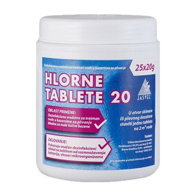 HLORNE tablete 20g, 25kom