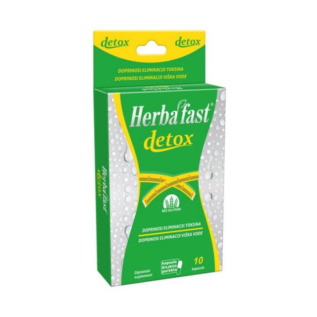 HERBAFAST DETOX kapsule, 10kom HERBAFAST DETOX kapsule, 10kom