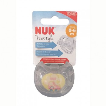NUK FREESTYLE BOX silikonska varalica 0-6m, 1kom NUK FREESTYLE BOX silikonska varalica 0-6m, 1kom