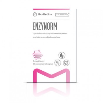 MAXMEDICA ENZYNORM kapsule, 20kom