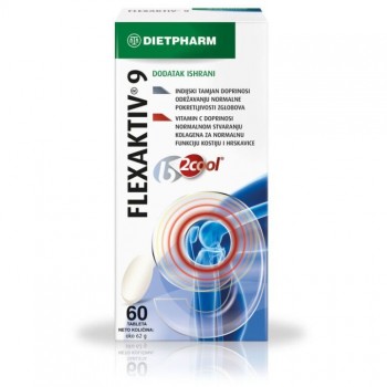 Dietpharm Flexaktiv 9 tablete, 60kom Dietpharm Flexaktiv 9 tablete, 60kom