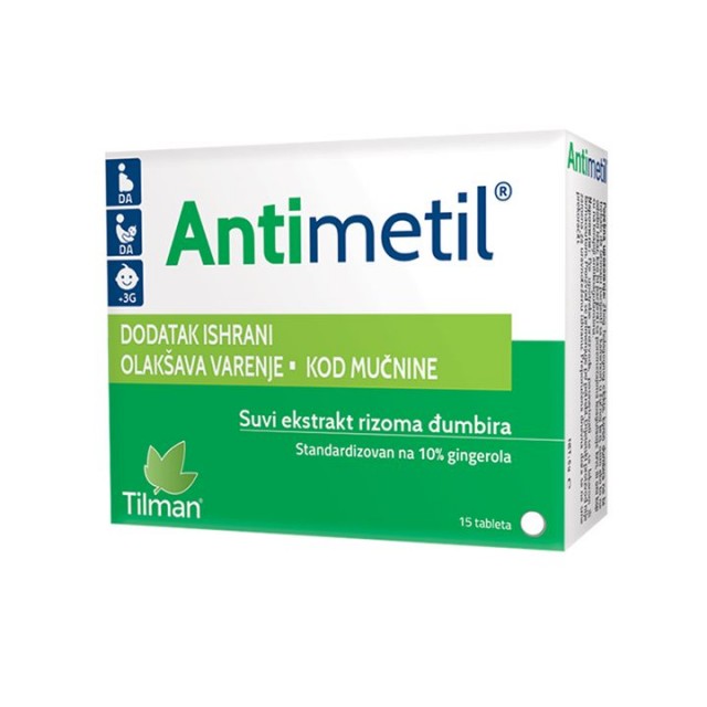 ANTIMETIL tablete, 15kom ANTIMETIL tablete, 15kom
