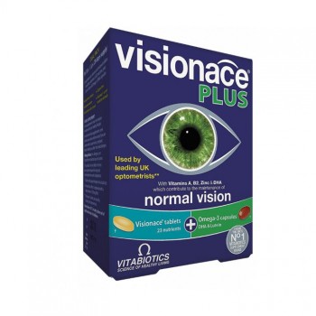 VITABIOTICS VISIONACE PLUS kapsule + tablete, 28kom VITABIOTICS VISIONACE PLUS kapsule + tablete, 28kom