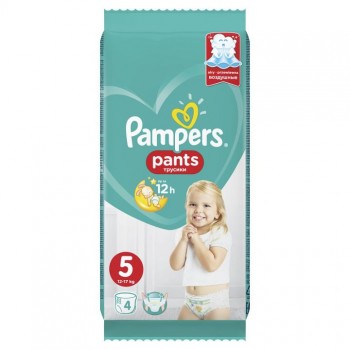 PAMPERS PANTS 5 pelene gacice 4 komada 12-17kg PAMPERS PANTS 5 pelene gacice 4 komada 12-17kg