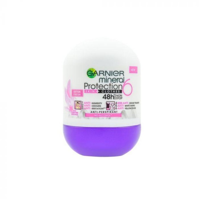 GARNIER PROTECTION COTTON FRESH ROLL-ON 50ml