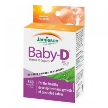 JAMIESON-D3 BABY kapi 400IU JAMIESON-D3 BABY kapi 400IU