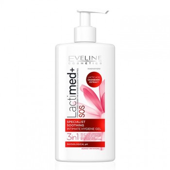 EVELINE LACTIMED+ SOS 3u1 intimni gel, 250ml EVELINE LACTIMED+ SOS 3u1 intimni gel, 250ml