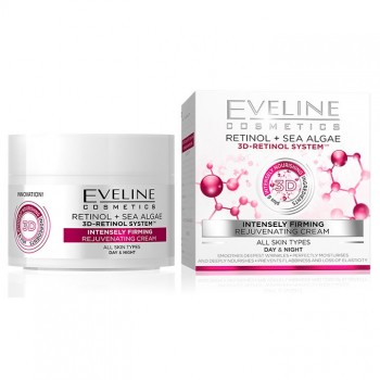 EVELINE RETINOL + SEA ALGAE krema, 50ml EVELINE RETINOL + SEA ALGAE krema, 50ml