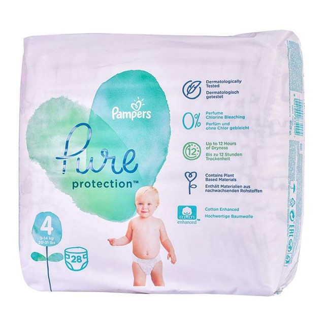PAMPERS PURE 4 pelene, 1kom PAMPERS PURE 4 pelene, 1kom