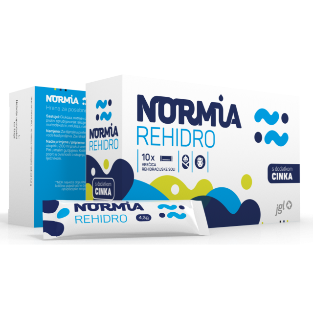 NORMIA REHIDRO KESICE 10X4,3G NORMIA REHIDRO KESICE 10X4,3G