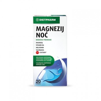 MAGNEZIJUM NOĆ kapsule, 20kom + 10gratis
