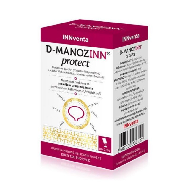D-MANOZINN PROTECT kesice, 10kom D-MANOZINN PROTECT kesice, 10kom