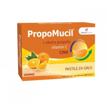 PROPOMUCIL POMORANDŽA pastile, 24kom PROPOMUCIL POMORANDŽA pastile, 24kom