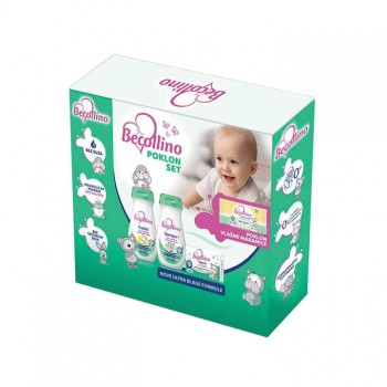 BECOLLINO poklon set (šampon + kupka + sapun + vlažne maramice) BECOLLINO poklon set (šampon + kupka + sapun + vlažne maramice)