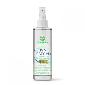 AKTIVNI KISEONIK sa etarskim uljem čajnog drveta, 150ml AKTIVNI KISEONIK sa etarskim uljem čajnog drveta, 150ml