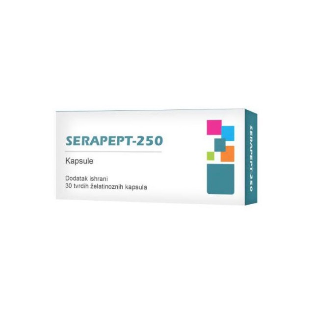 SERAPEPT-250 kapsule, 30kom SERAPEPT-250 kapsule, 30kom