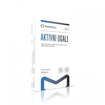 MAXMEDICA AKTIVNI UGALJ kapsule, 20kom