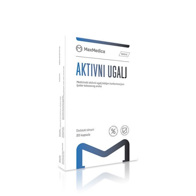 MAXMEDICA AKTIVNI UGALJ kapsule, 20kom MAXMEDICA AKTIVNI UGALJ kapsule, 20kom
