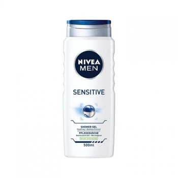 NIVEA MEN SENSITIVE WHITE gel za tuširanje, 500ml NIVEA MEN SENSITIVE WHITE gel za tuširanje, 500ml