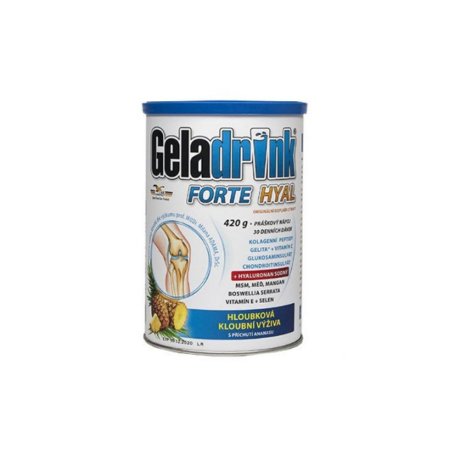 GELADRINK FORTE HYAL prah, 420g GELADRINK FORTE HYAL prah, 420g