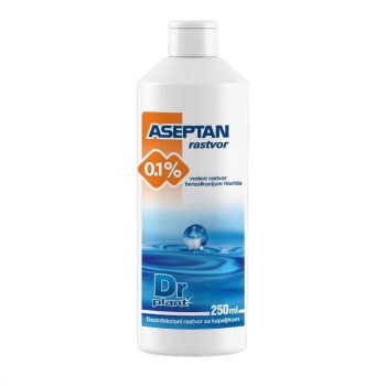 DR PLANT ASEPTAN 0,1% rastvor sa kapaljkom, 250ml DR PLANT ASEPTAN 0,1% rastvor sa kapaljkom, 250ml