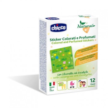 CHICCO ZANZA parfemisani stikeri, 12kom