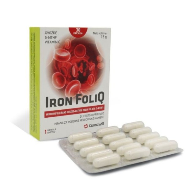 Iron Foliq kapsule, 30kom Iron Foliq kapsule, 30kom
