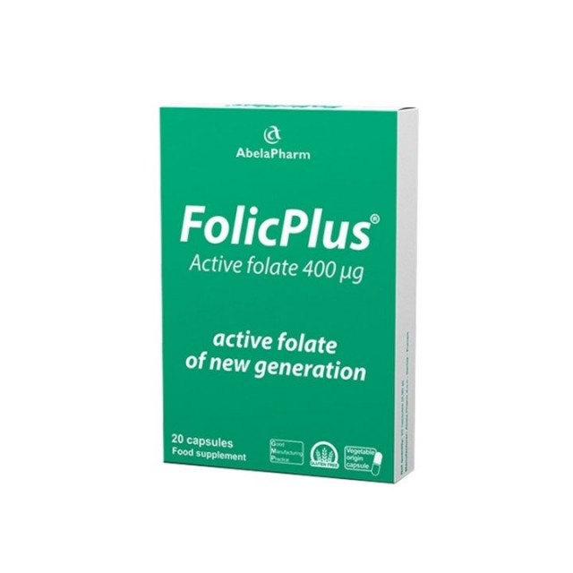FOLIC PLUS kapsule, 20kom FOLIC PLUS kapsule, 20kom