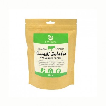 BIOHERBAL GOVEĐI ŽELATIN kolagen u prahu, 250g