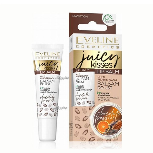EVELINE CHOCOLATE PASSION balzam za usne, 12ml