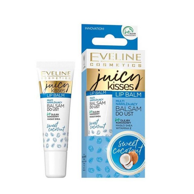 EVELINE SWEET COCONUT balzam za usne, 12ml EVELINE SWEET COCONUT balzam za usne, 12ml